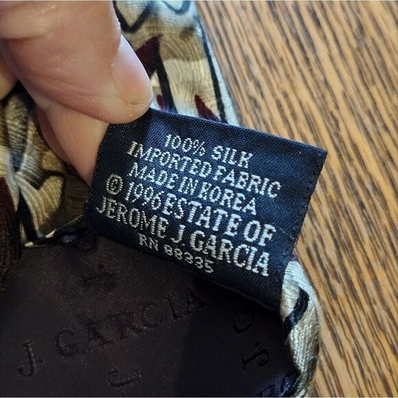 Jerry Garcia silk tie - Picture 4 of 4